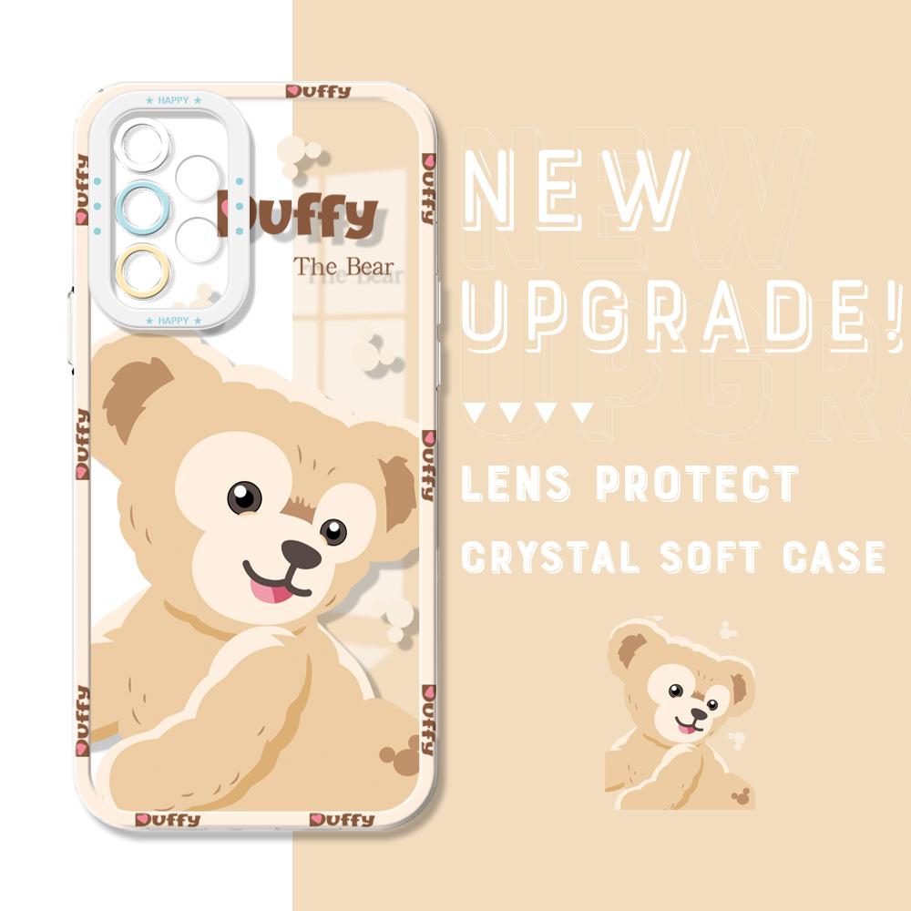 Shockproof Cartoon StellaLou Duffy Gelatoni ShellieMay Crystal Case Full Cover Camera Protection Transparent Soft Phone Casing for Samsung