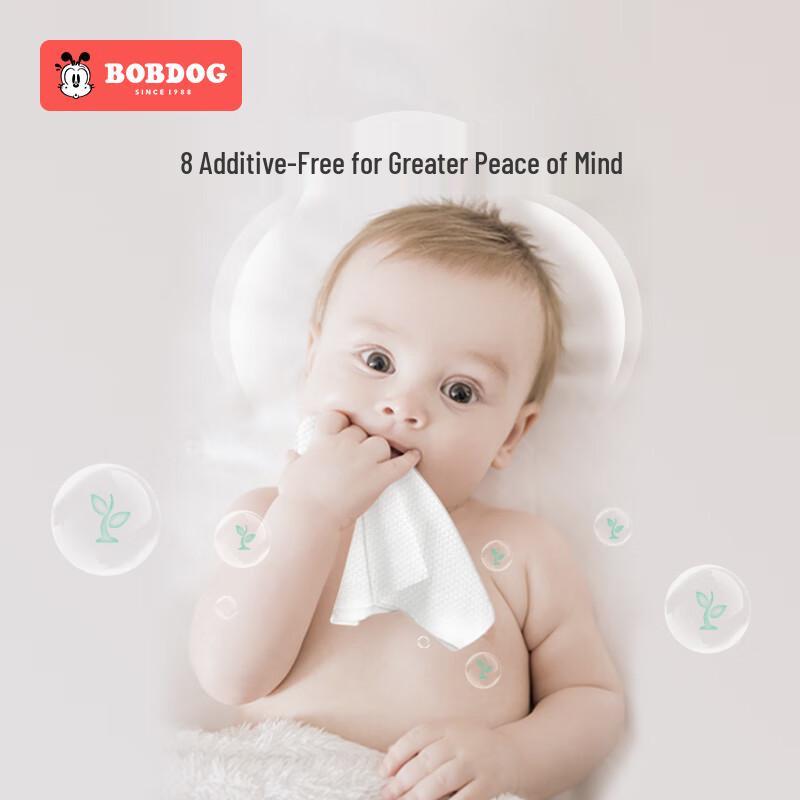 BOBDOG Baby Hand & Mouth Wet Wipes