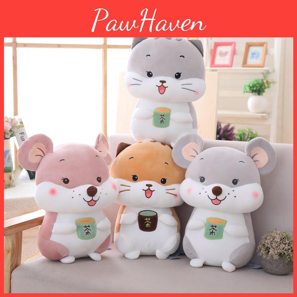 Cuddly Soft And Cartoon Tea Mouse Plush Doll Gift For Kids Collectors And