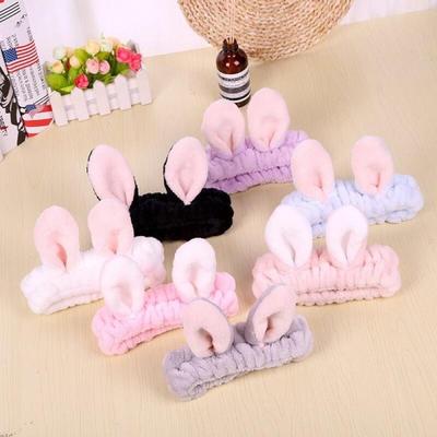 7 Types of Rabbit Cleansing Hair Bands/washing Bands/hair Bands/hair Fixing Devices