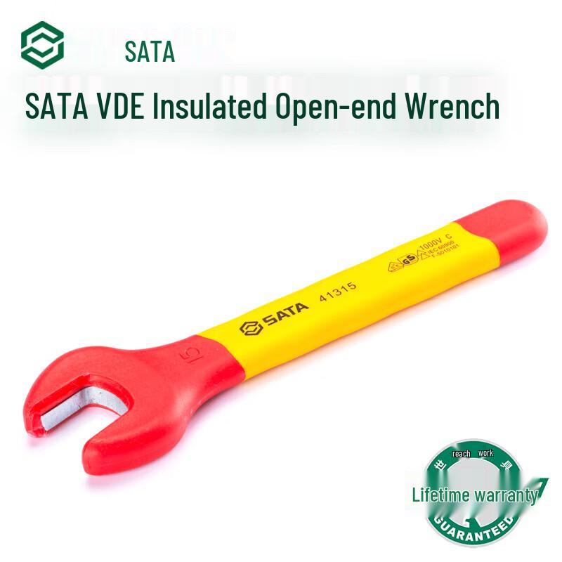 SATA VDE Insulated Open-End Wrench