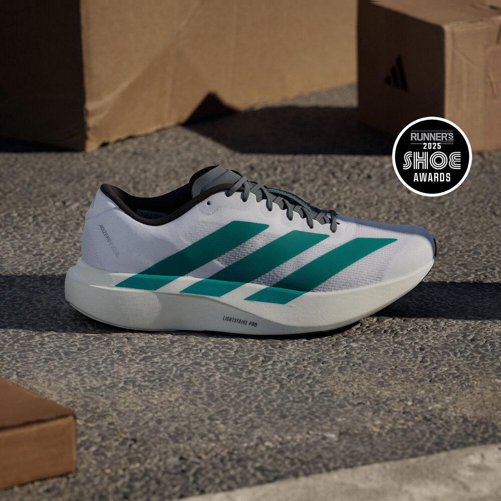 adidas Adizero Evo SL Белый Чистый Бирюзовый 40