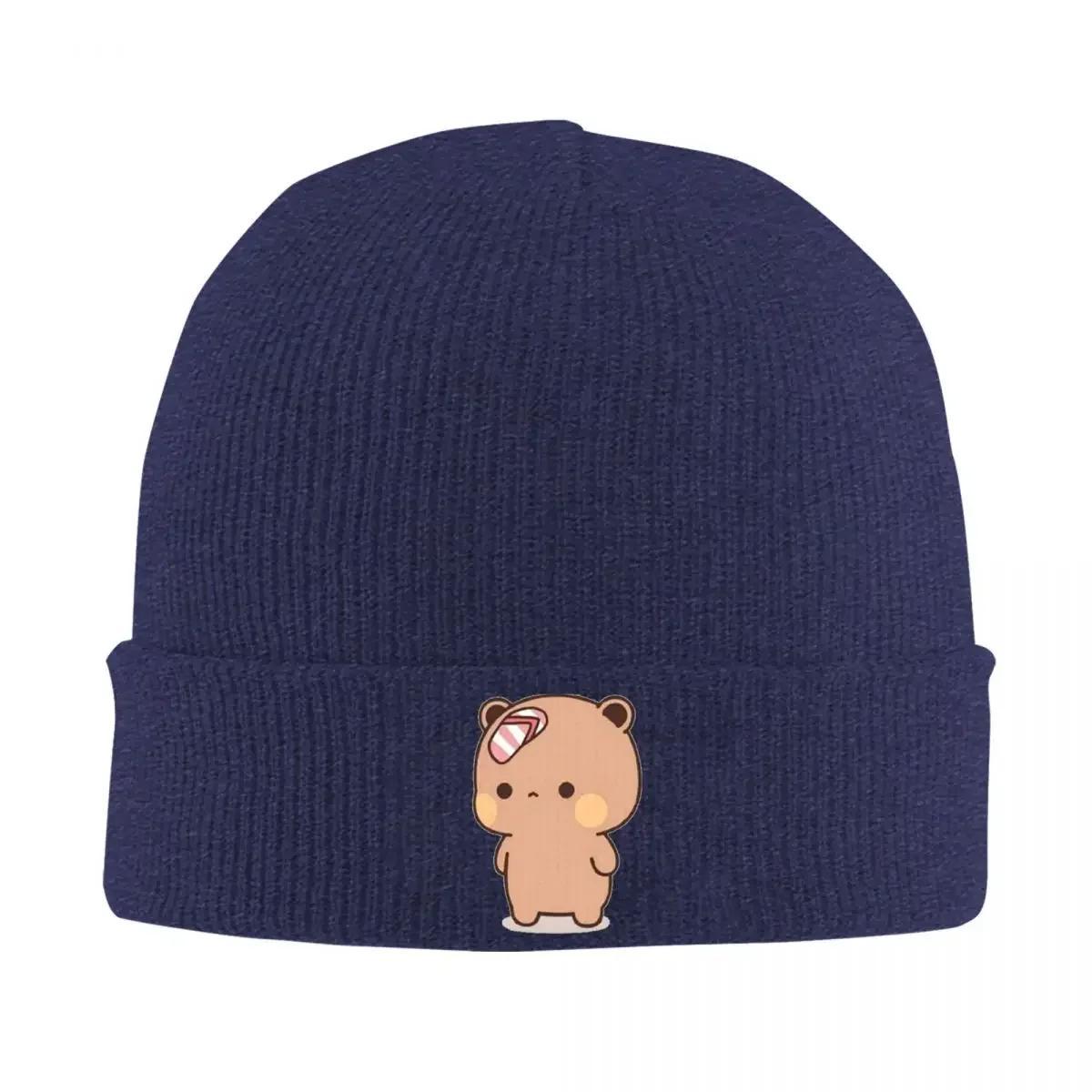 

Cute Dudu And Flip-flops Knitted Hat Beanies Winter Hats Warm Hip-hop Bubu Cartoon Bear Caps Men Women