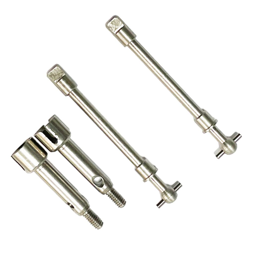 4pcs 1/24 Stainless Steel Wheel Axle For SCX24 Crawler Reinforced RC Car Accessories Replacement Parts RC Upgrade Part