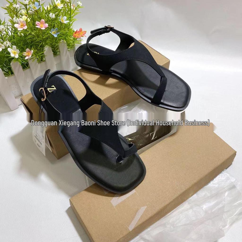 2025 Spring/Summer Non-Slip Breathable Flat Sandals - Versatile, Comfortable African Style Women's Shoes