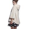 Winter New Imitation Fur Coat Women's Imitation Mink Hair Medium and Long Fashion Hooded Top Imitation Mink Coat