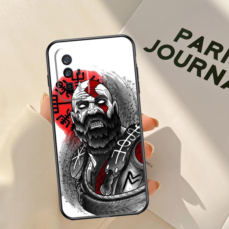 God of War Case For Xiaomi 15 14 Ultra 13T 14T 15T Pro 17 Pro Max POCO X7 Pro X3 X5 X6 F5 F6 F7 F8 Coque