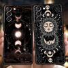 Suns Moons Clouds Astrological Case for Samsung Galaxy S24 S23 S22 S20 S21 FE Ultra S24 S23 S10 S10E S9 S8 Plus 5G Phone Cover