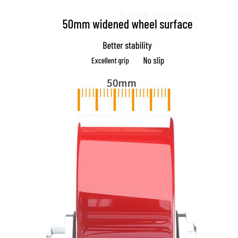 AKWATEK 6-inch Heavy-Duty PU Swivel Caster Wheel