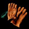 Retro Motorcycle Gloves Frosted First-layer Cowhide Men's and Women's Motorcycle Wear-resistant Warm Camping Gloves