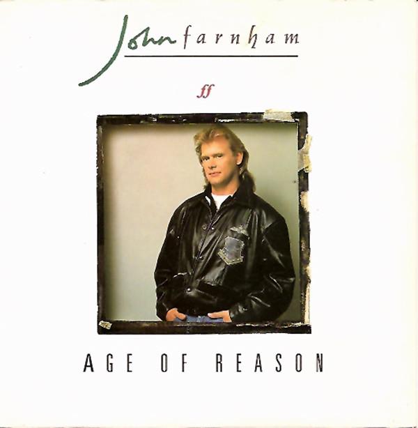 

7inch Record JOHN FARNHAM - Age Of Reason PB42167 RCA 1988 UK Rock Used