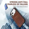Luxury Phone Case Card Holder PU Leather Magnetic Pocket Cover For iPhone 17 16e Pro 15 14 13 12 11 Max 16Plus Soft Back Cover