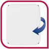 Tefal Cutting Compact Surface Cutting with Silicone Pad K23803 Board, Size, Scratch-resistant Design, Reversible, "Ingenio Board"