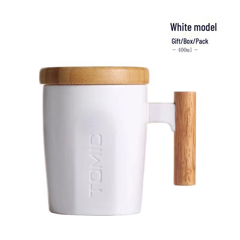 Temaker Ceramic Couple Coffee Mug with Lid