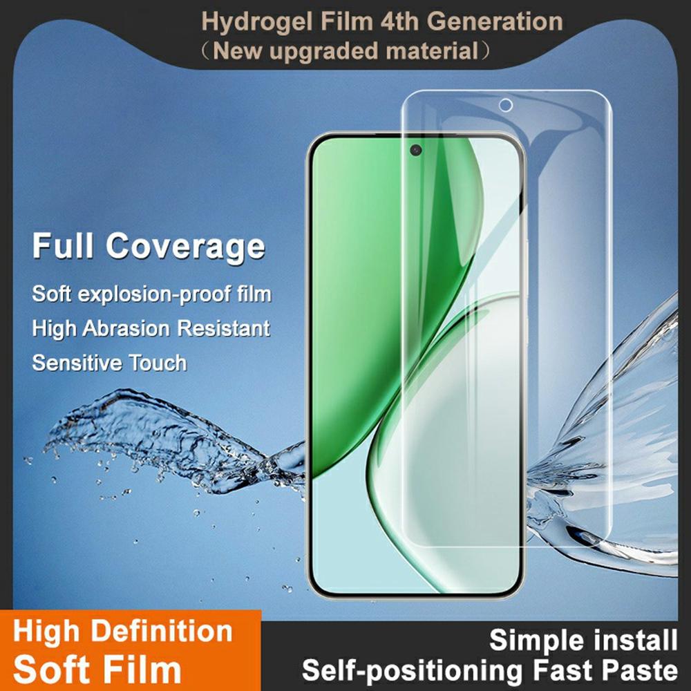 IMAK Hydrogel Film 4th For Honor Magic8 Lite 5G/X9d 5G/X70 5G Screen Protector Ultra Clear Soft TPU Film (Fingerprint Unlock)