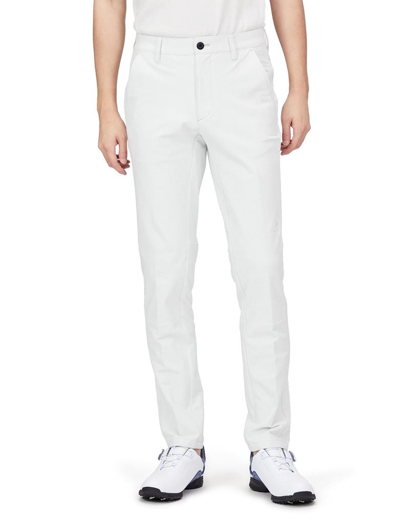 Coq Sportif Golf Long Switch Heat GY00 88 [Le Golf] [22 Autumn/Winter Model] Pants, Stretch, Retention, Brushed, Simple, Autumn/Winter Men's (Gray)