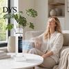 Plug-and-Play USB Fan Tower Cooling Fan, 6 Speed Bladeless Air Cooler & Humidifier with Versatile Powered Remote Water Tank, Quiet Desktop Mist