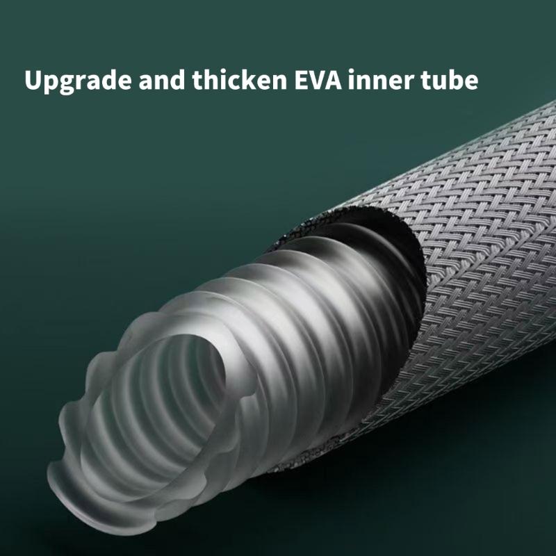 2M Toilettenschläuche Aufsatz Entwirrt Designs Toilettenschläuche Flexible Duschschläuche für Badezimmer Duschkopf Ersatz