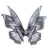 50pcs 5CM Organza Fabric Butterfly Appliques  For Hairband Nail Decoration
