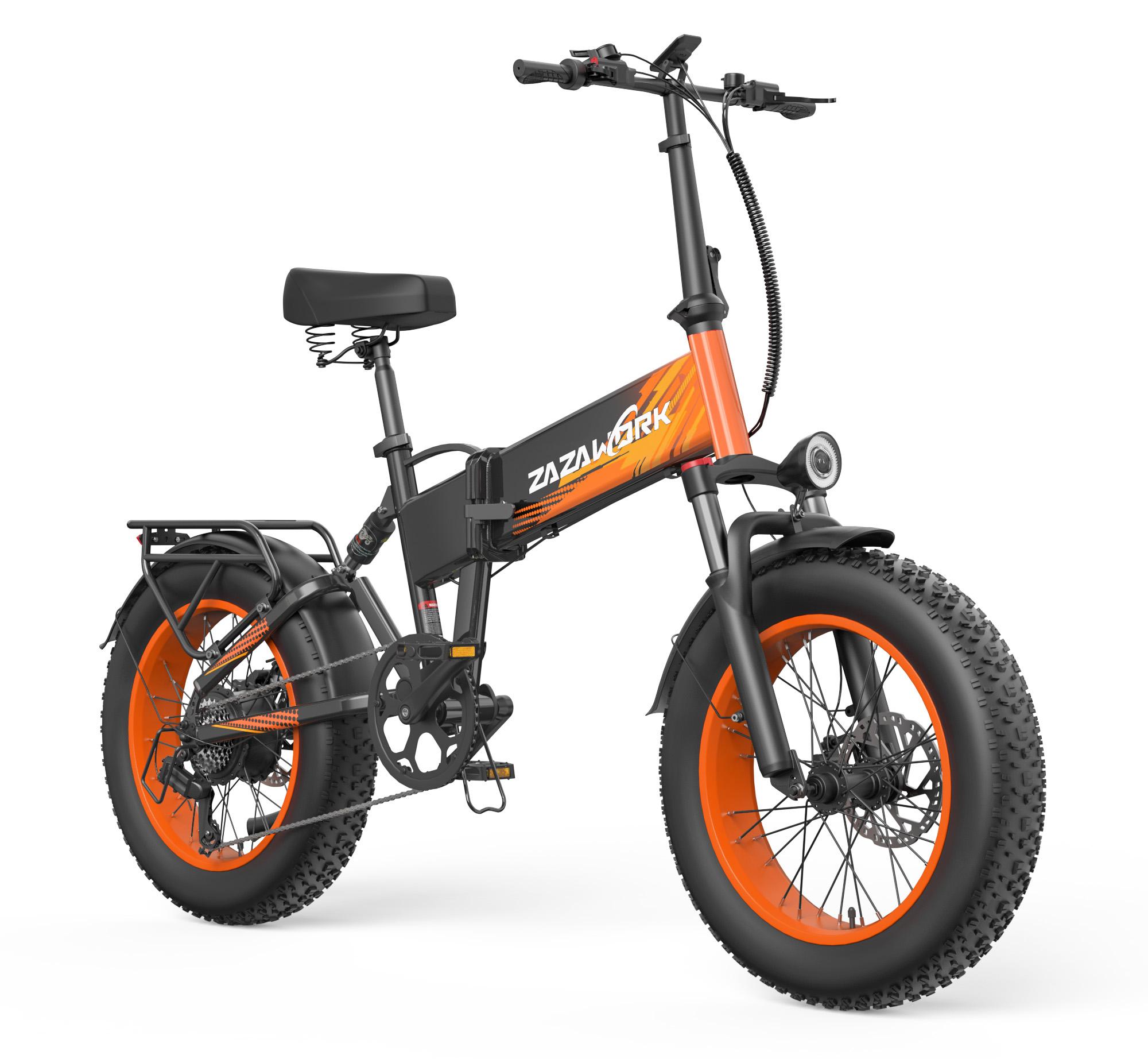ZAZAWORK CF1000, Salokāms elektriskais velosipēds, 1000W