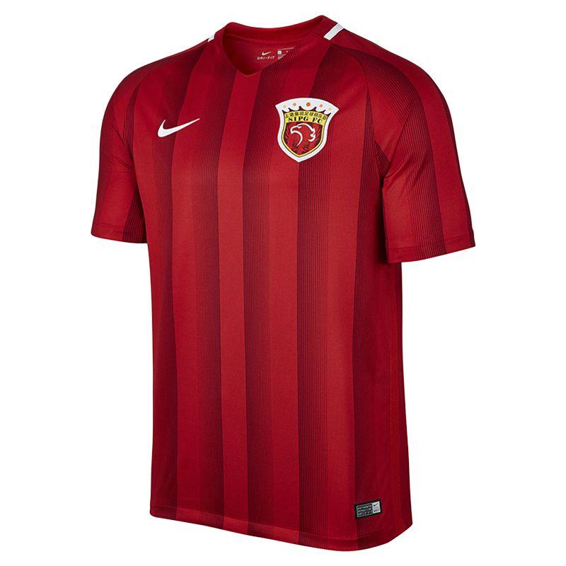 Nike Fan Edition Thuis Zacht Comfortabel V-hals Pullover Korte Mouw Voetbalshirt Heren tops 849160-648 XL