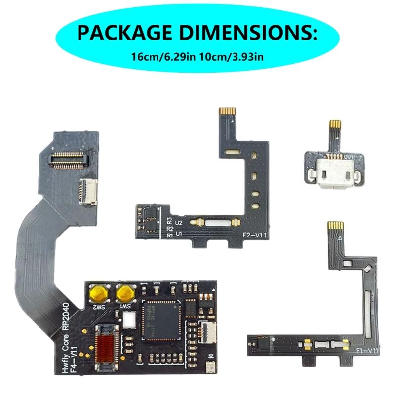 CPU Cable Game Console Cable Chip for Lite / OLED Console Replacement CPU Ribbon Cable Gaming Accessories