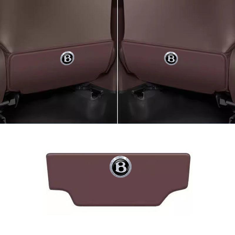 

Seat Back Protector Mat Anti-Kick Anti-Dirty Styling Pad for New Bentley Flying Hurtling Spur Continental GT Bentayga Mulsanne
