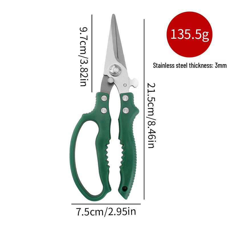 Stainless Steel Pruning Shears: Powerful Garden and Orchard Tree Branch Cutter