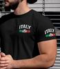 Italien T-Shirt Herren Damen Tees Top, Italienisches T-Shirt Herren Damen Tees Tops, Italien Flagge Tee, Italien Stolz Shirt, Italien Tee