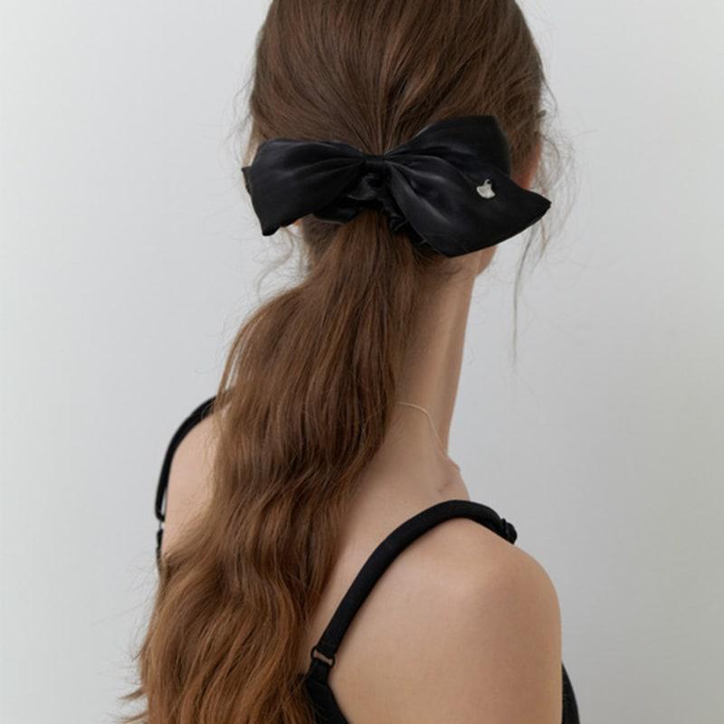 

CARRY BARRETTE Заколка для волос Carry Сияющая лента резинка для волос Silver