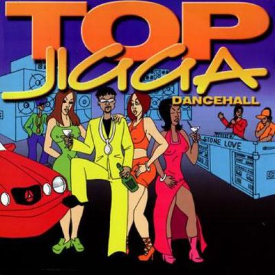 LP Record VARIOUS - Top Jigga Dancehall BWLP044 Brickwall Distr 2000 Jamaica Reggae, Ska & Dub