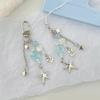 Modern Alloy Starfish Keychain Phone Strap Stylish Jewelry Decoration for Bags Everyday Carry Sturdy Alloy