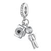 Copper Boys And Girls Lovers Pendants Charm For Genuine Bracelets Charms Bead Necklaces DoItYourself Female Jewellery