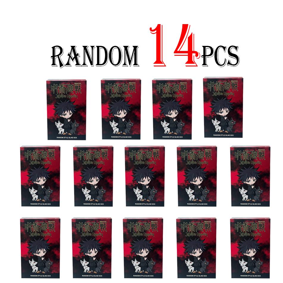 Jujutsu Kaisen Wersja Q Figurka 9 cm Satoru Gojo Itadori Yuji Geto Suguru Nobara Megumi Kolekcja Prezenty urodzinowe i świąteczne
