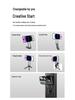 Portable Magnetic Phone Holder & Selfie Tripod Carabiner