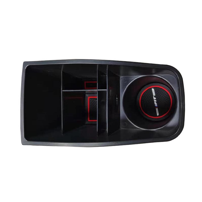 20-Model Rear Drain Cup Holder & Card Slot Storage Organizer for Interior Vehicle Modification Silicone Pad