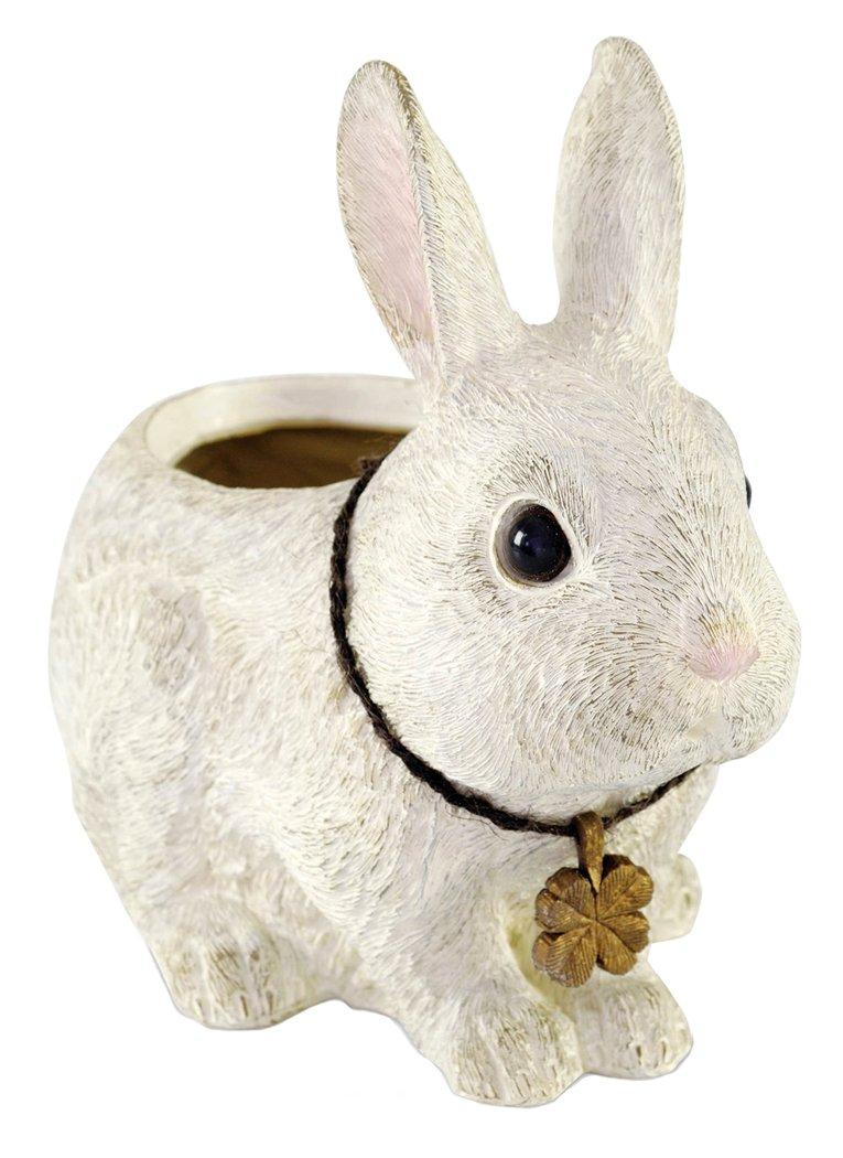 

Кашпо Kishima Rabbits Farm (S) белый