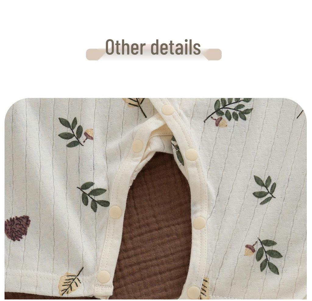 Summer Newborn Romper: 100% Cotton, Lightweight, No-Bone Suit for Small Babies