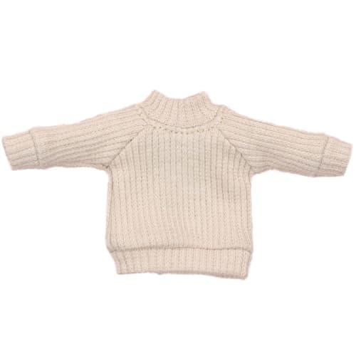 

YUYAKESHI OB11 Size Outfit, Obitsu 11 OB11 Sweater, Turtleneck, Body 9 Knit Sweater Top, Obitsu Doll GSC Body, Winter Long Sleeve Doll Clothes (Beige