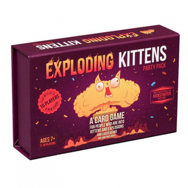 Exploding Kittens Card Game Full Collection with Multiple Expansions Party Board Game for Adults Family Night Gift