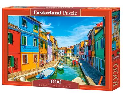 Puzzle 1000 Pieces C-105250-2 Burano Colors, Italy