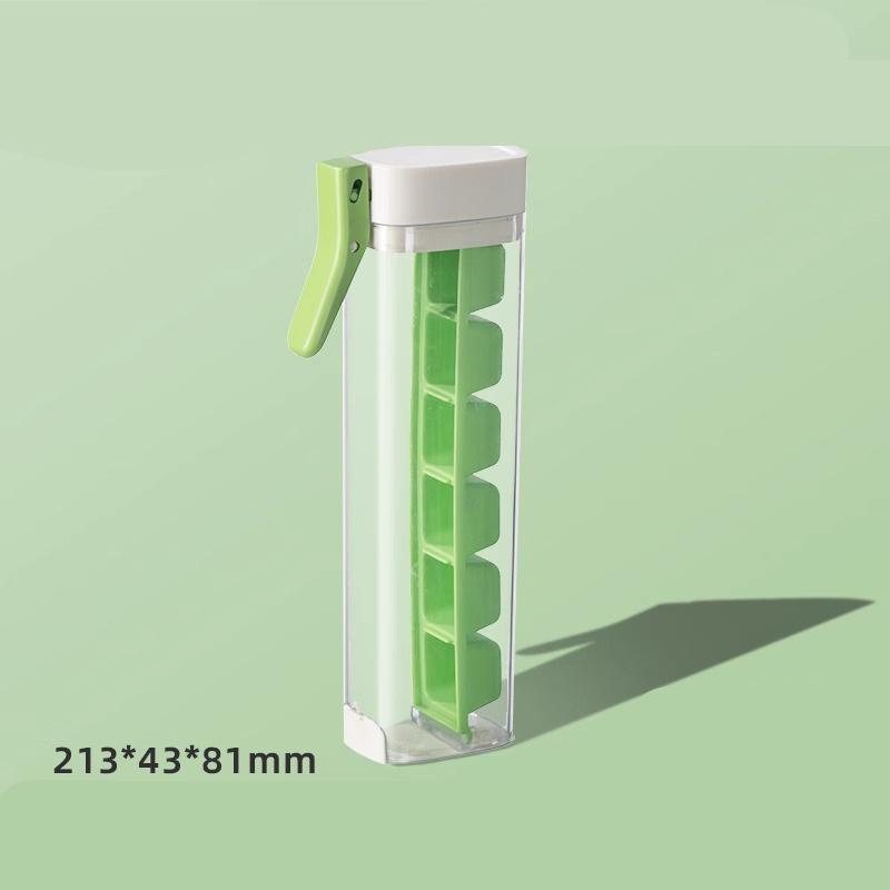 Portable Ice Cube Mold Ice Maker Bottle Food Grade PP Ice Bucket Whiskey Maker kitchen Accessorie