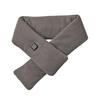 Heated Scarf Waterproof Fabric Fast Heating Electric Heated Scarf Rechargeable 3 Temp Settings Winter Scarf