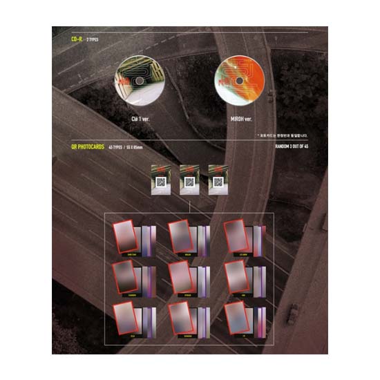 Stray Kids Cle 1: Miroh (Náhodný ver.) Album + 3 dárky