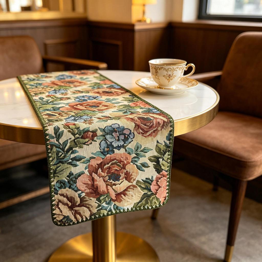 Dining Table, TV Cabinet & Center Table Washable Modern Cotton Linen Nordic Design Table Runner