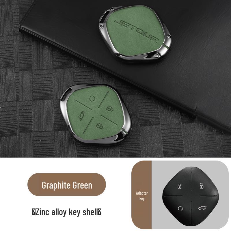 Jetour Dasheng Key Cover 2022: Premium Remote Shell, Unisex Buckle Decoration