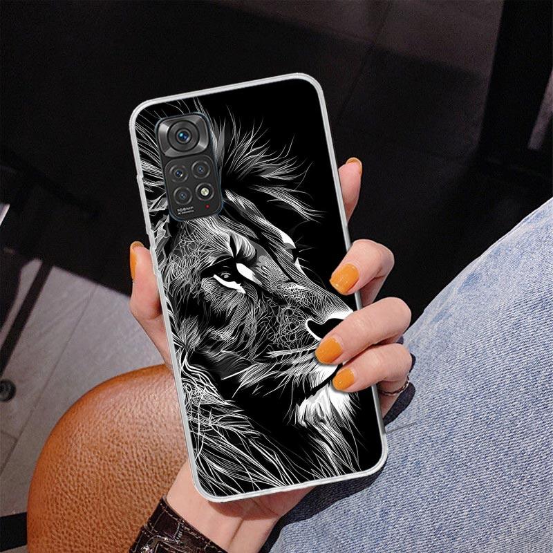 Lion Alpha Male Cub King Phone Case For Xiaomi Redmi Note 15 14 13 12S 12 11 Pro Plus 14S 11S 11E 10 10S 11T 5G Personalized Cov