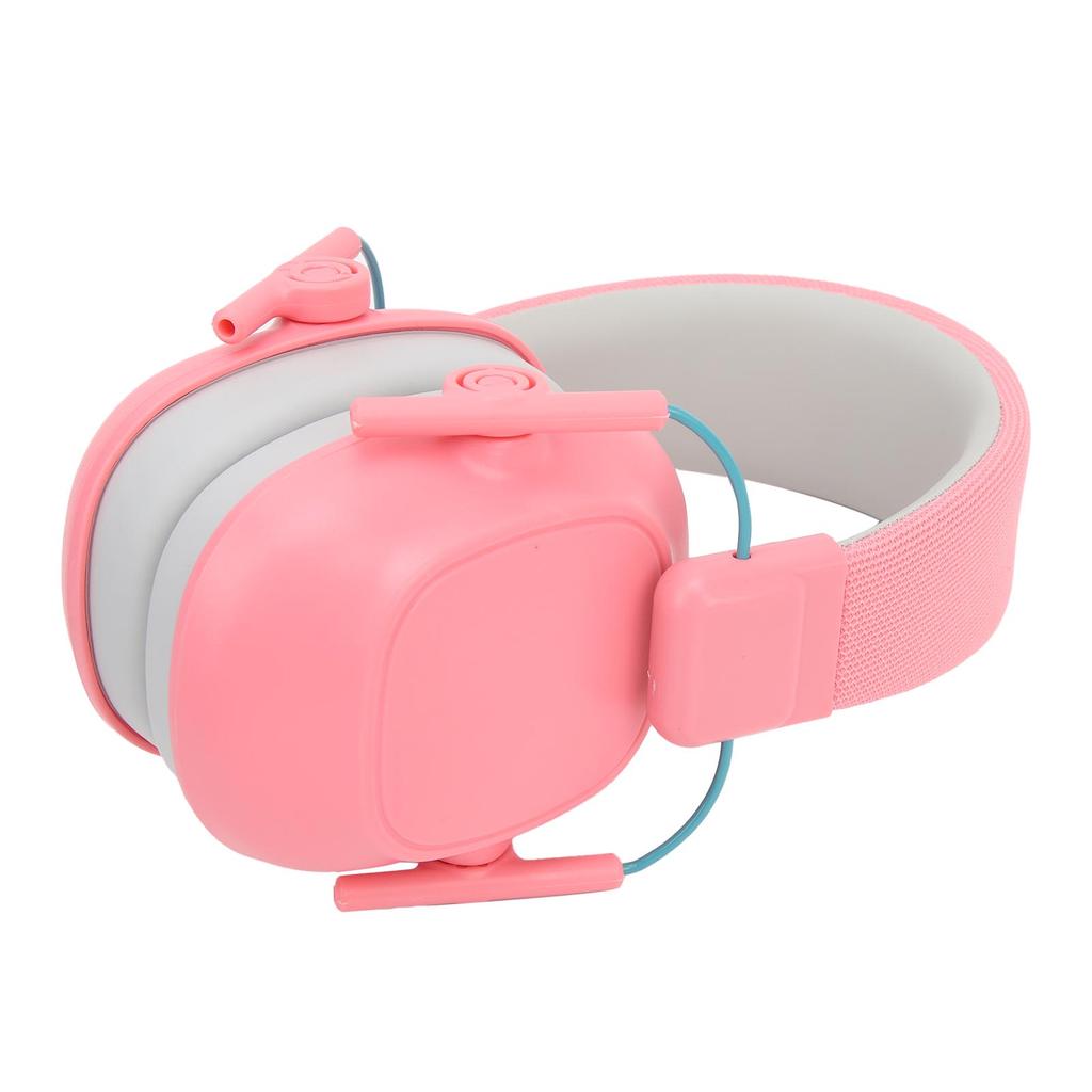 25DB Noise Reduction Earmuffs Noise Cancelling Headset Hearing Protection Ear Muffs for Shooting Mowing Pink