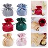 20Pcs Delicate Velvet Gift Storage Pouches Luxurious Velvet Pouches for Wedding Favors Chocolate and Candy Gifting