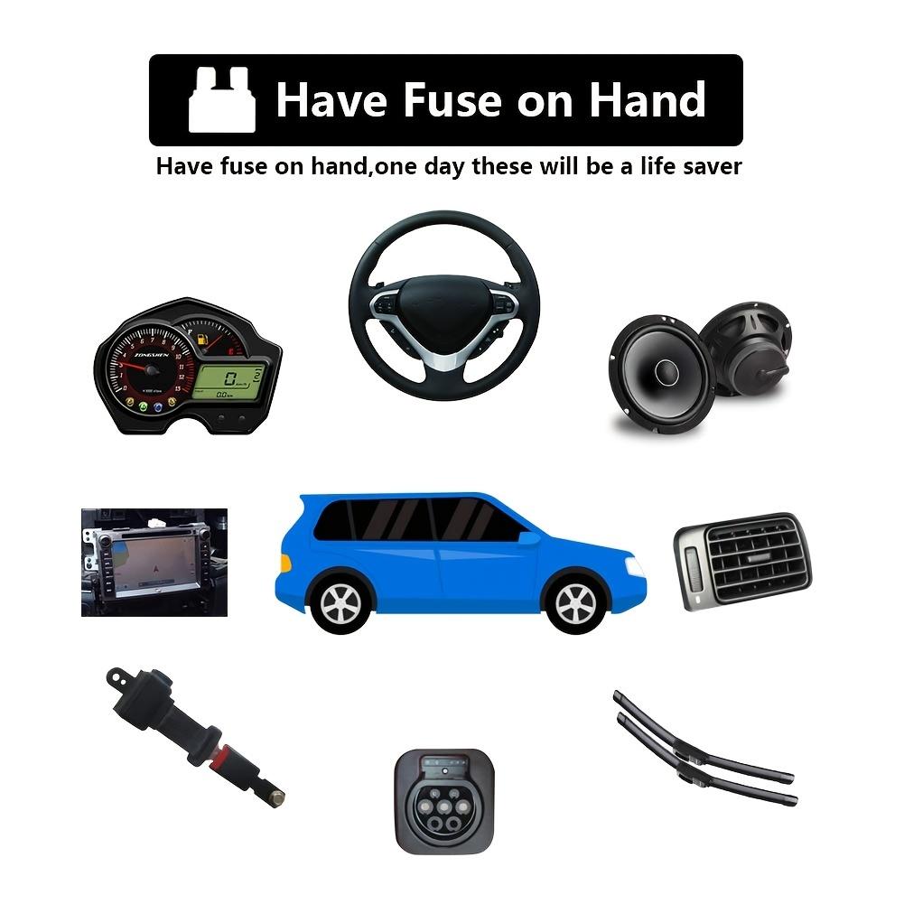 100/300 Pcs Car Fuse Assortment Kit 150 Blade Standard Auto Fuse and 150 Mini Car Fuse with Fuse Puller for RV Camper Boat Truck